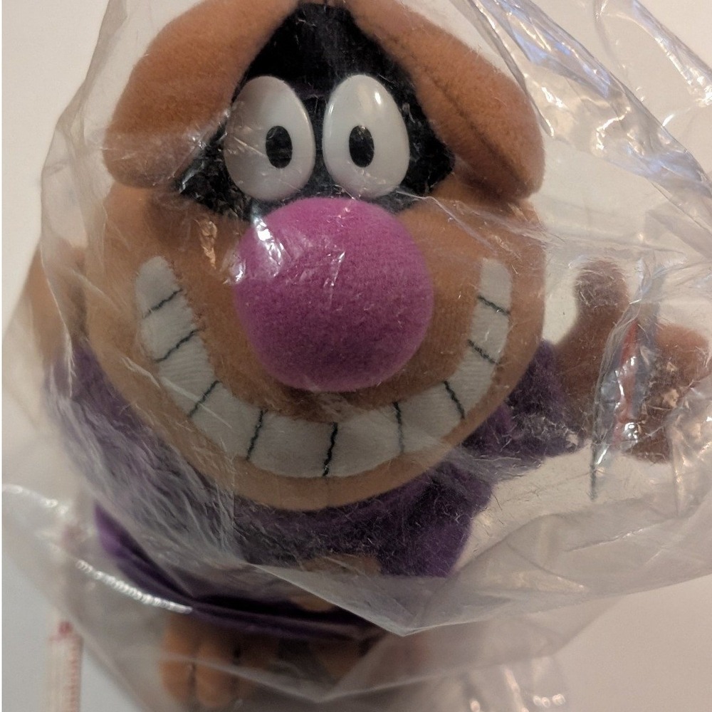 General Mills Cookie Crisp Chip the Wolf Plushie Vintage 1998 Cereal Toy NEW